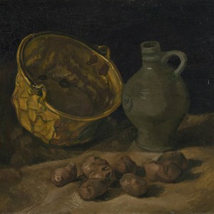 Van Gogh Giclée, Still Life with Brass Cauldron and Jug