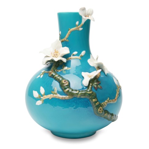 Florero de porcelana Franz Collection® Van Gogh, Almendro en flor