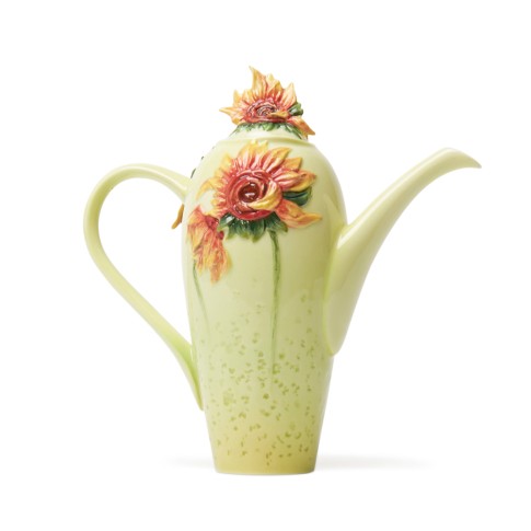 Tetera de porcelana Franz Collection® Van Gogh, Los girasoles