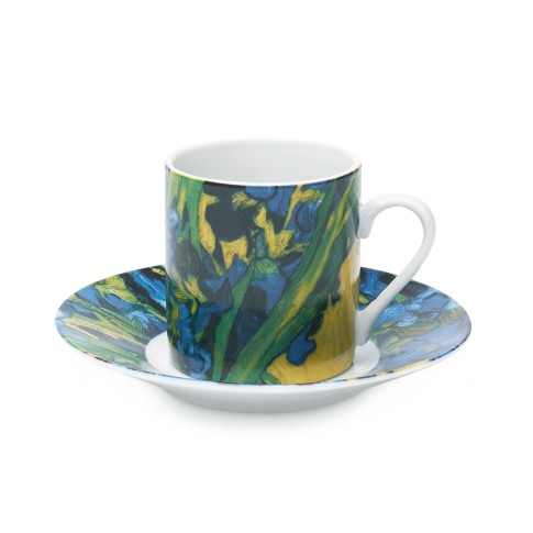 Set tazas café Van Gogh, Lirios