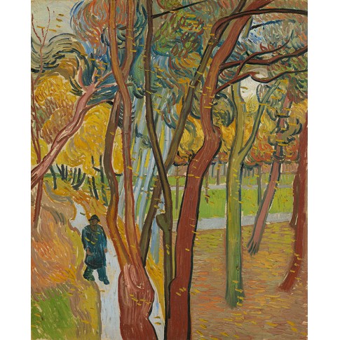 Van Gogh Giclée, Tuin van de inrichting Saint-Paul ('Vallende bladeren')