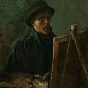 Van Gogh Giclée, Self-Portrait as a Painter