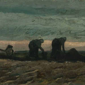 Van Gogh Giclée, Women on the Peat Moor