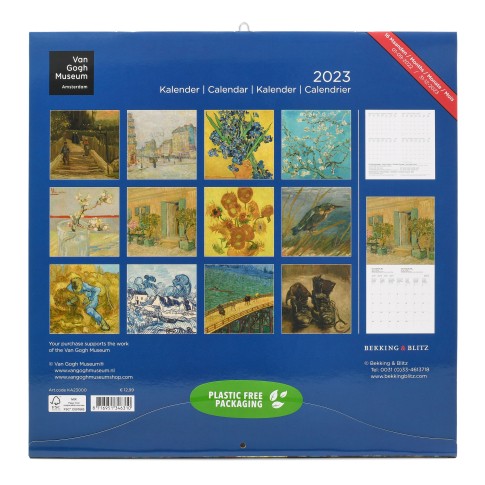 Calendario grande Van Gogh 2023