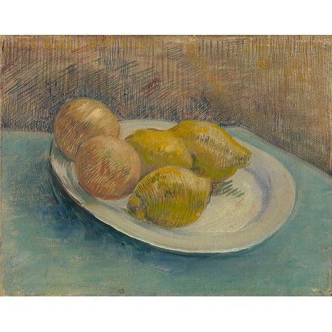 Van Gogh Giclée, Schotel met citrusvruchten