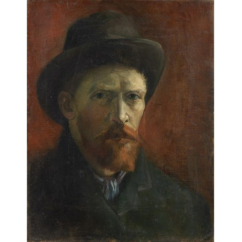 Van Gogh Giclée, Zelfportret met vilthoed