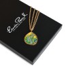 Van Gogh Irissen Ketting met hanger 22kt goud verguld, door Erwin Pearl®