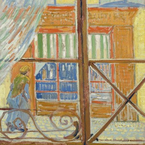 Van Gogh Giclée, Gezicht op een slagerswinkel