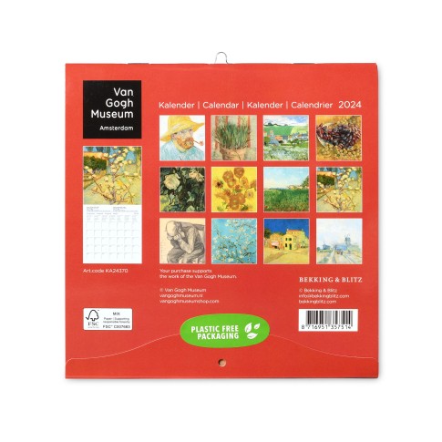 Van Gogh Kalender 2024 mini