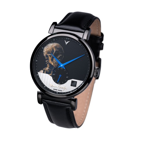 Van Gogh Swiss Watches® horloge met diamantje (42mm)