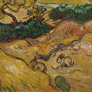 Van Gogh Giclée, Landschap met konijnen