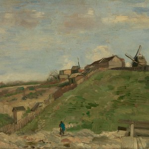 Van Gogh Giclée, De heuvel van Montmartre met steengroeve