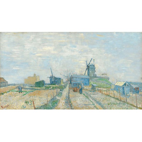 Van Gogh Giclée, Montmartre: molens en moestuinen