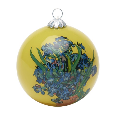 Van Gogh Glazen kerstbal Irissen