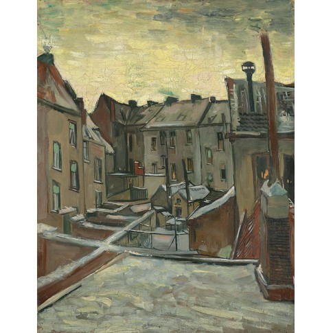 Van Gogh Giclée,Van Gogh Giclée, Achterkanten van huizen
