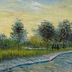 Van Gogh Giclée, Square Saint-Pierre bij zonsondergang