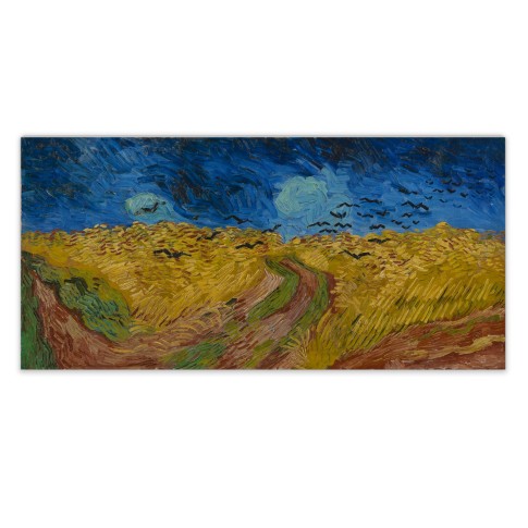 Van Gogh Canvas L Korenveld met kraaien