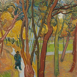 Van Gogh Giclée, Tuin van de inrichting Saint-Paul ('Vallende bladeren')