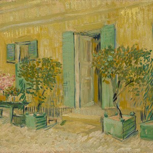 Van Gogh Giclée, Voor een restaurant te Asnières