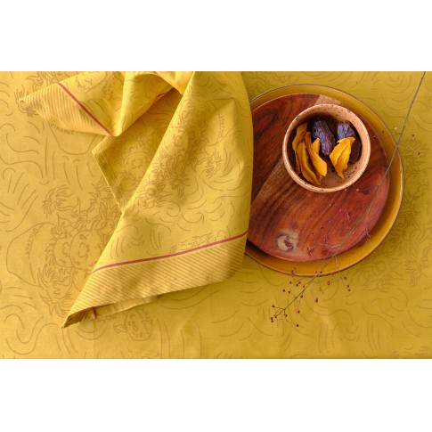 Set van 2 servetten Tournesol Yellow, Beddinghouse x Van Gogh Museum®