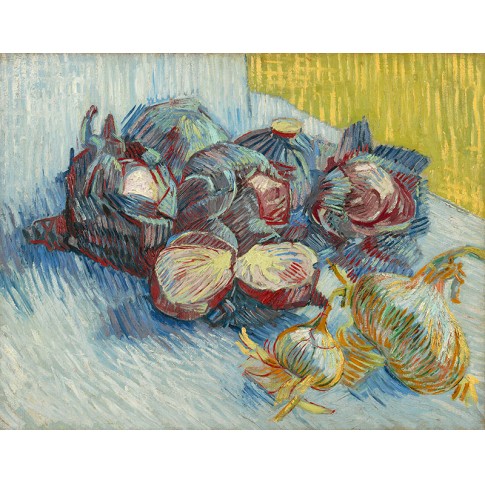 Van Gogh Giclée, Rode kolen en uien