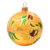 Van Gogh Kerstbal glitters Zonnebloemen