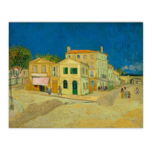Van Gogh Canvas S Het gele huis